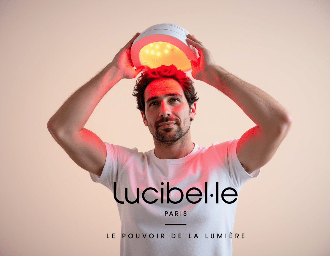 casque led Hair Ove light