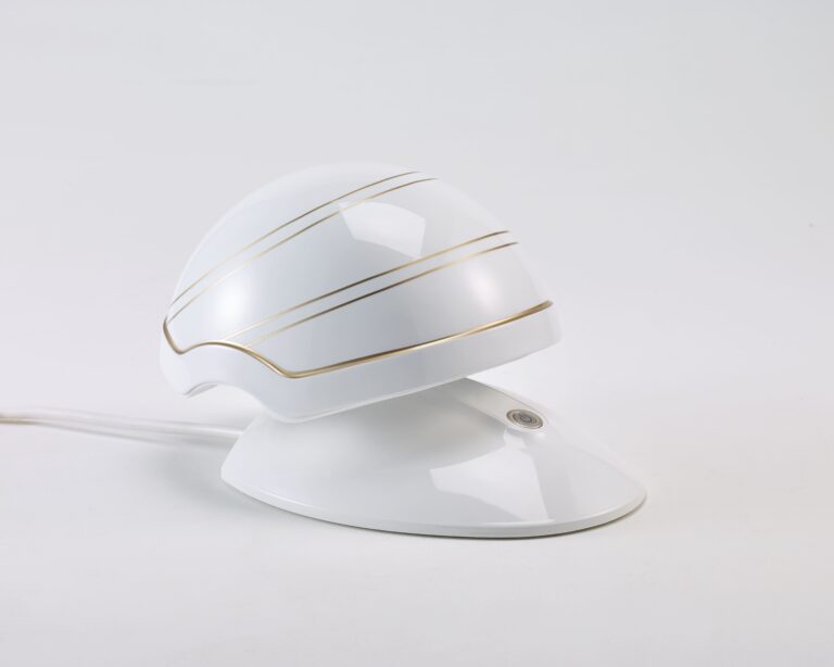 Casque Led et sa base | Anti chute cheveux, repousse et densité capillaire
