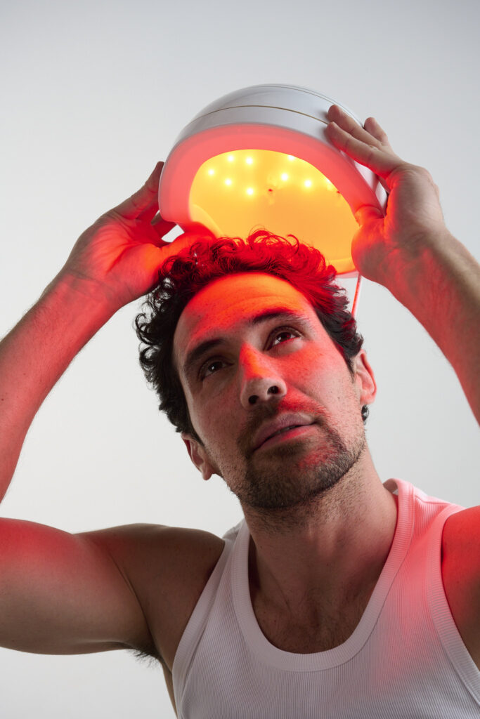 Casque Led Hair Ove pour la repousse des cheveux